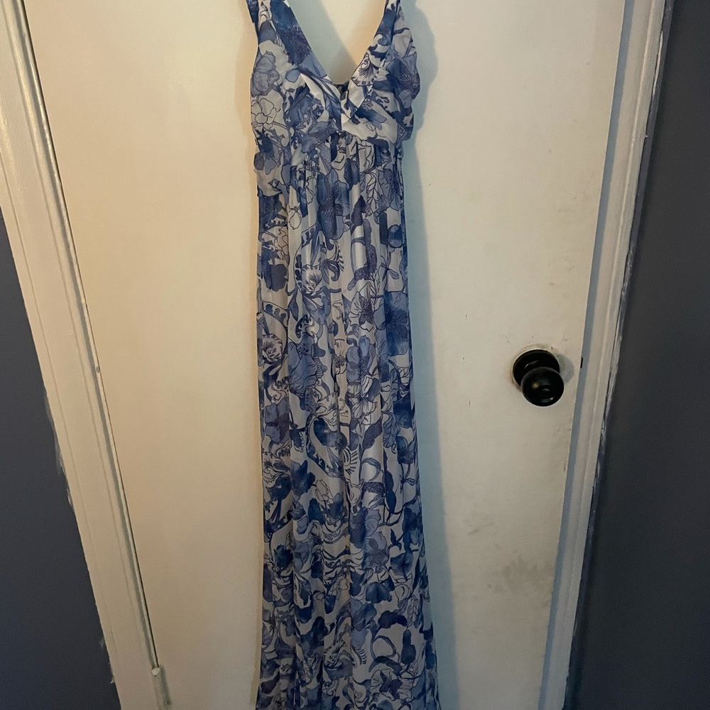 Women’s size 12 long dress.